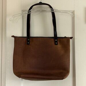Portland Leather Medium Tote Bag